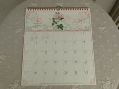 薔薇の雑貨＞2016年 ルドゥーテ・カレンダー（30角）＞Pierre-Joseph Redoute Calendar＞「バラの画家」ルドゥーテの2016年カレンダーです。＞30×26cm