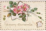 アンティーク・レプリカ・ポストカード　 メリークリスマス　＜クリスマスのポストカード＞