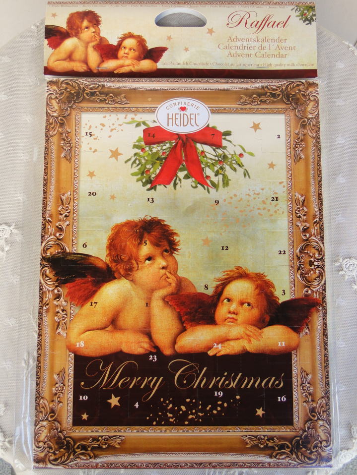 クリスマスの雑貨＞クリスマス・チョコレート＞クリスマスの季節に楽しいチョコレート♪クリスマスまで、毎日楽しめる、アドベント・カレンダー・チョコ！