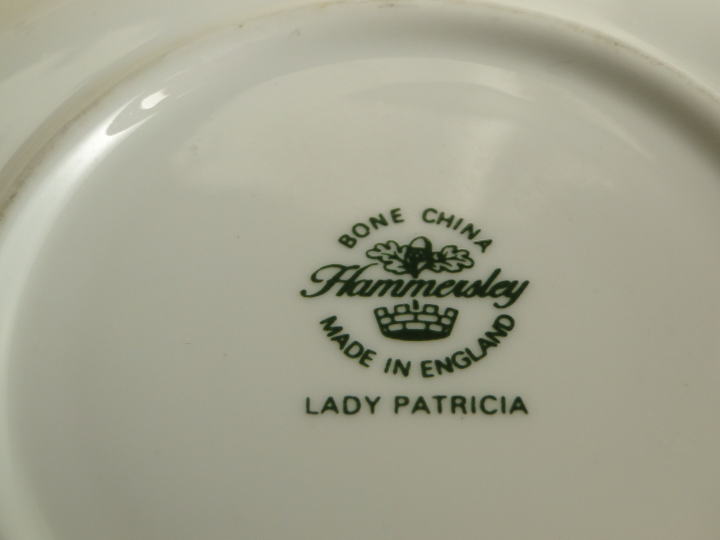 アンティーク雑貨＞アンティーク・陶器＞Hammersley LADY PATRICIA　Cup & Saucer Set